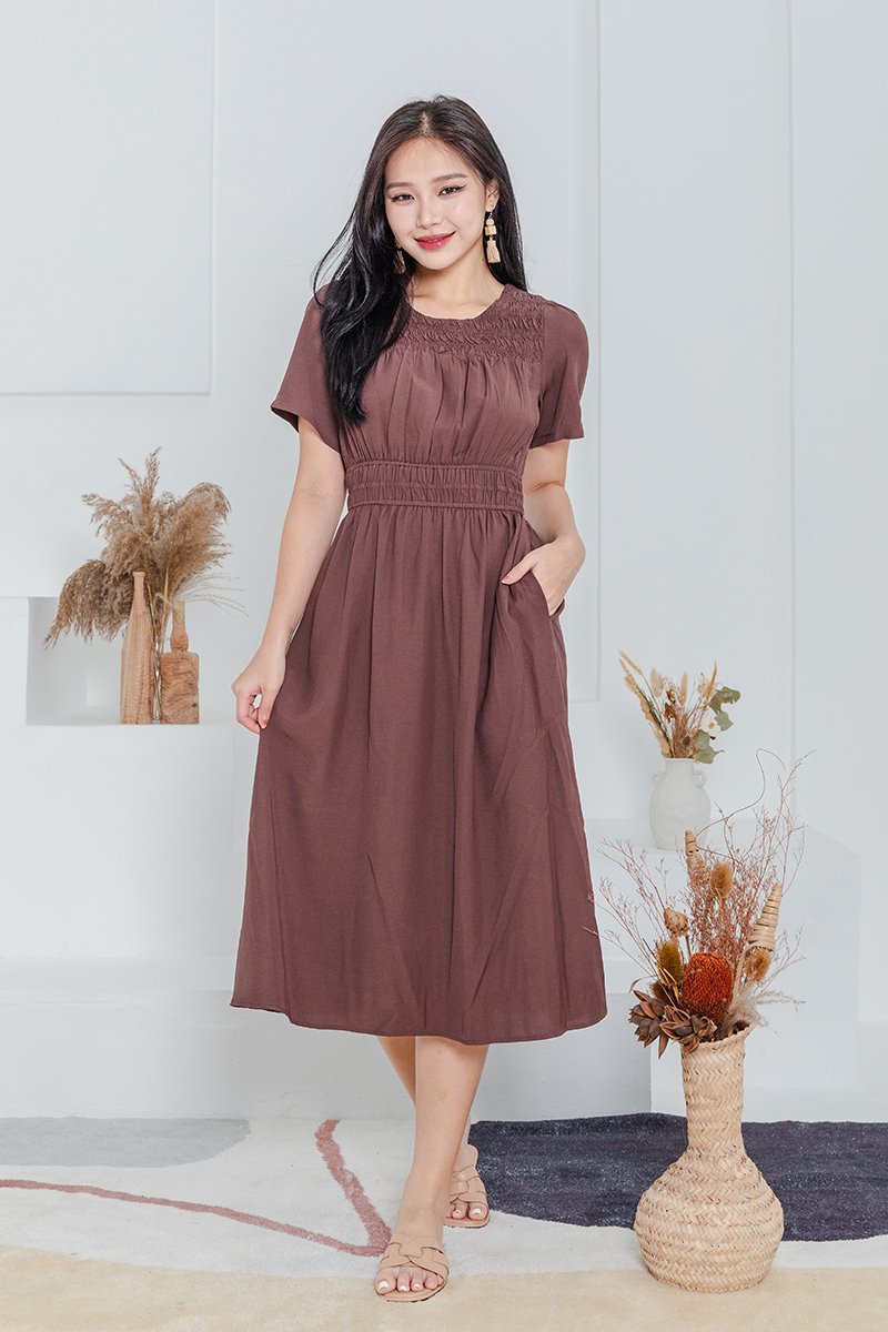 brown dress womens - OFF-68% >Free Delivery