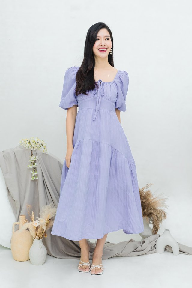 Twirl Delight Dress in Violetta