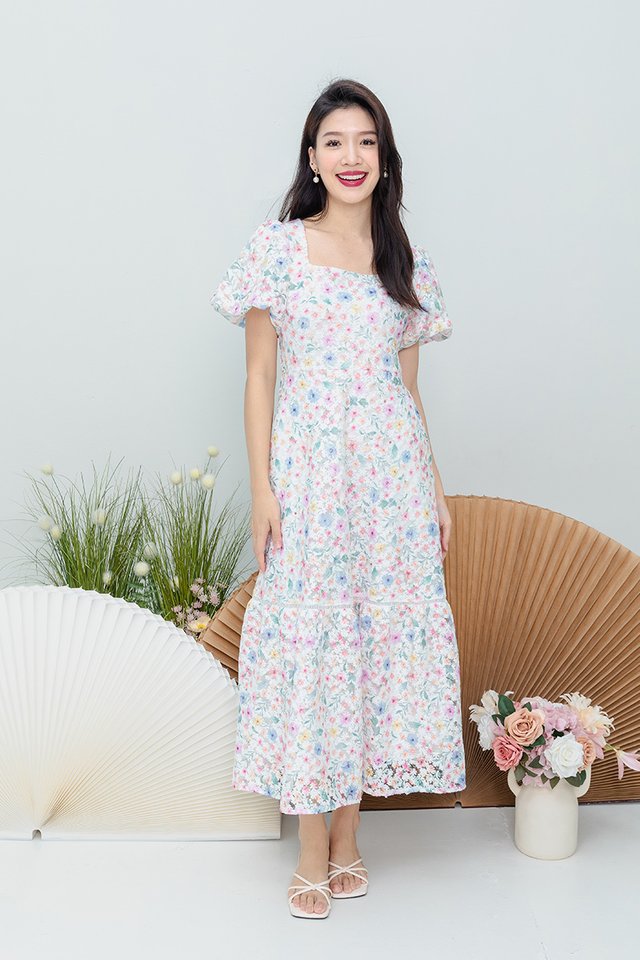 Blooms Perfection Dress in Floral Meadow