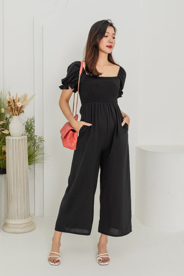 Legs for Days Smocked Jumpsuit
