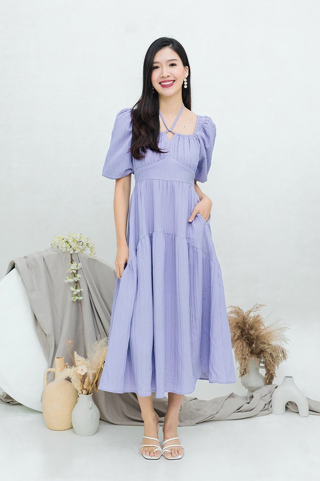 Twirl Delight Dress in Violetta
