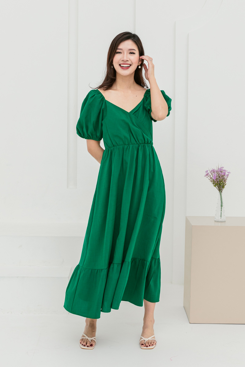dress fancy dinner Overlap in Kelly Green elegant dress for dinner party SHEIN BAE Black Lace lightyellow Looking for a pretty Color:Azure Petit Crochet